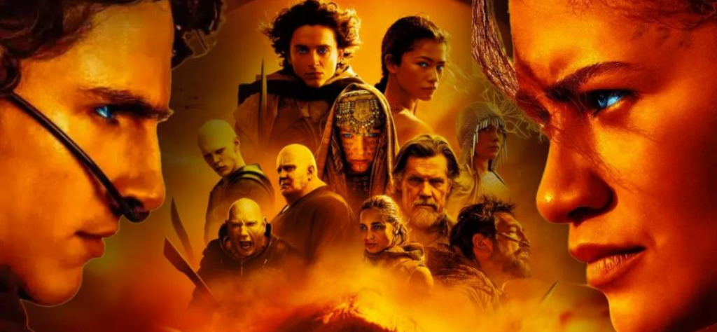 Arte promocional de Duna Parte 3, um dos filmes mais esperados nos Lançamentos no Cinema 2026.